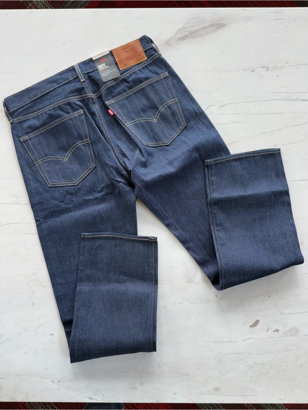 New LEVI’S Premium 501 Button Your Fly Original 32x32 men’s - Picture 11 of 16